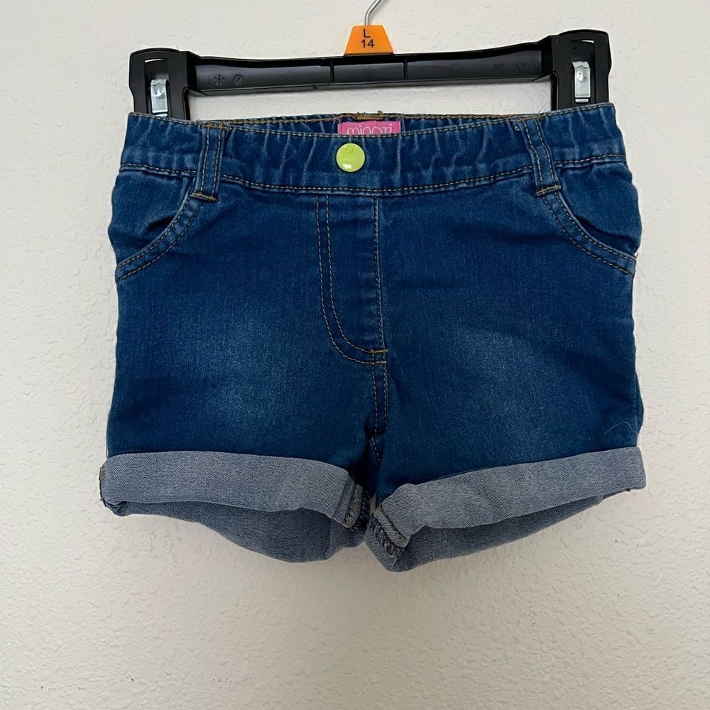 Minoti Baby Girl Roll  cuff stretchy Short size 24 months